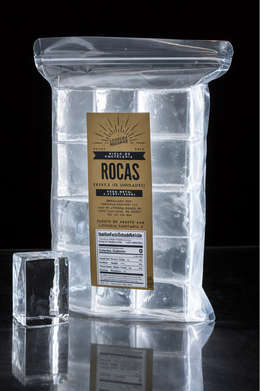 2 x 2 x 2.5 Ice Cubes (13 units per bag)